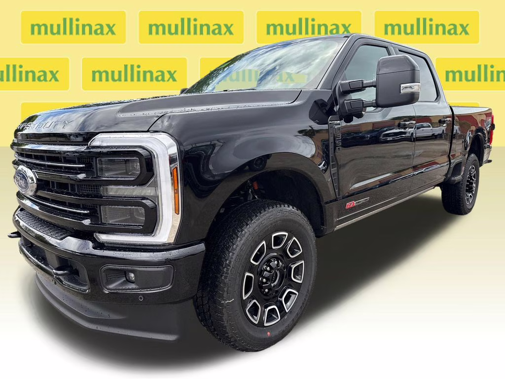 2026 Agate Black Metallic Ford Super Duty F-350 SRW Platinum 4X4 Truck