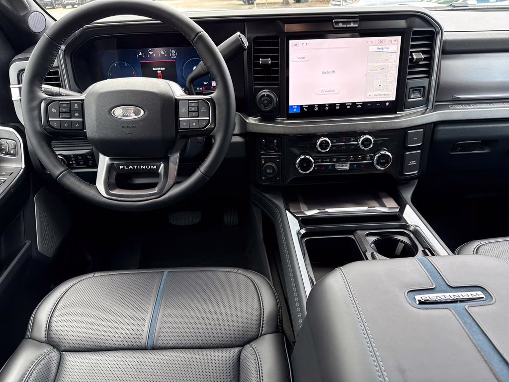 2026 Agate Black Metallic Ford Super Duty F-350 SRW Platinum 4X4 Truck