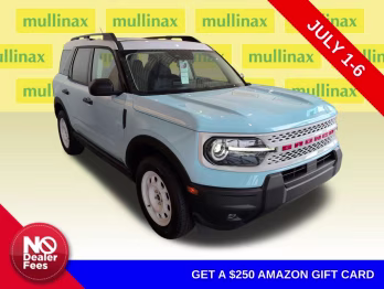 2026 Blue Ford Bronco Sport Heritage 4X4 SUV