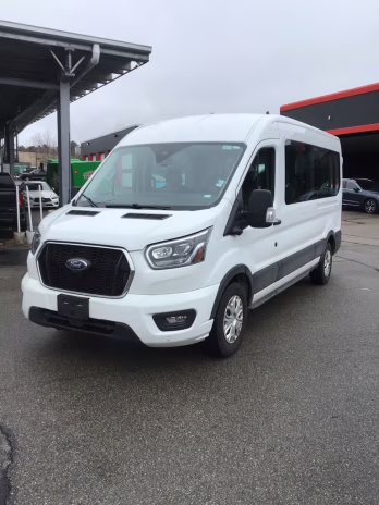 2023 Oxford White Ford Transit-350 XLT RWD Crossover
