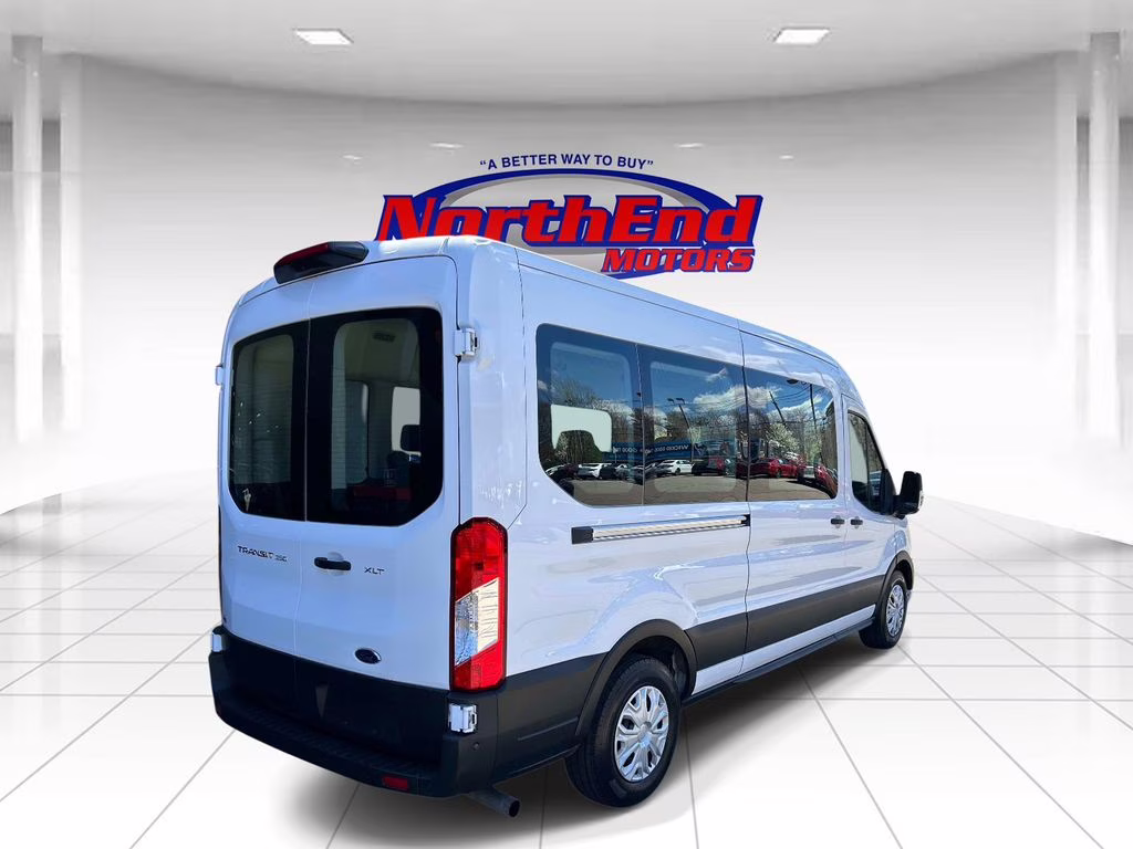 2023 Oxford White Ford Transit-350 XLT RWD Crossover