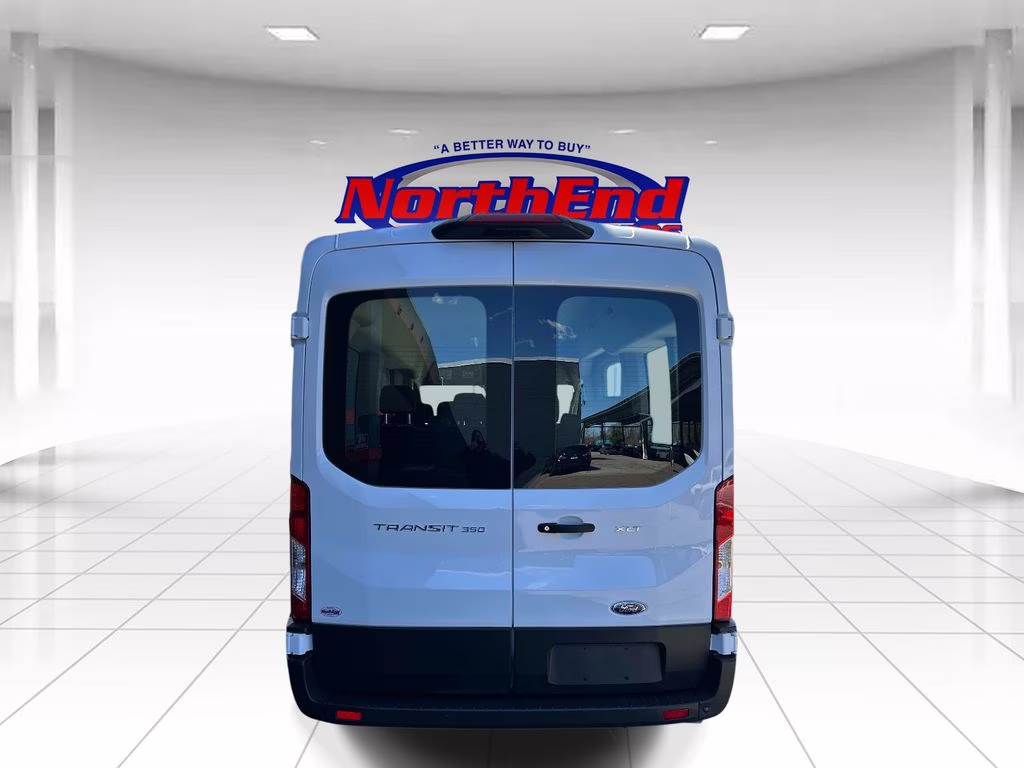 2023 Oxford White Ford Transit-350 XLT RWD Crossover