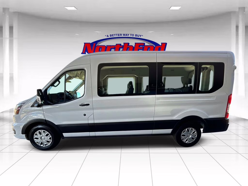 2023 Oxford White Ford Transit-350 XLT RWD Crossover