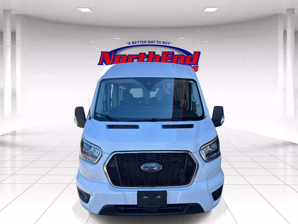 2023 Oxford White Ford Transit-350 XLT RWD Crossover