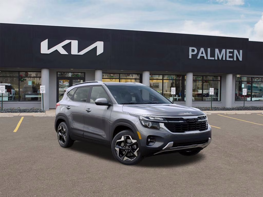2026 Steel Gray Kia Seltos S AWD SUV