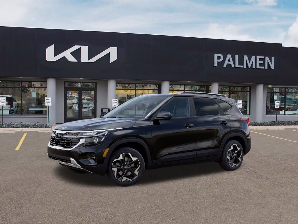 2026 Fusion Black Kia Seltos S AWD SUV