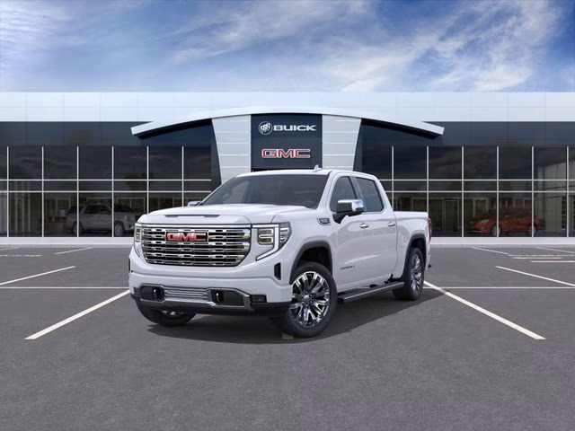 2026 Glacier White Tricoat GMC Sierra 1500 Denali 4X4 Truck