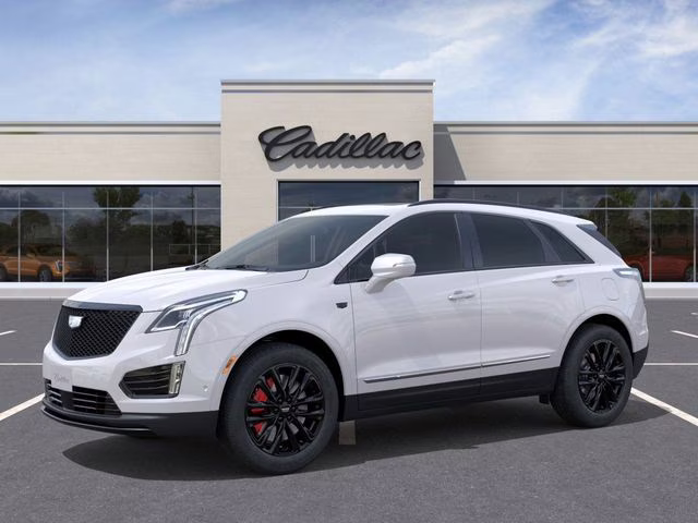 2026 Crystal White Tricoat Cadillac XT5 Sport AWD SUV
