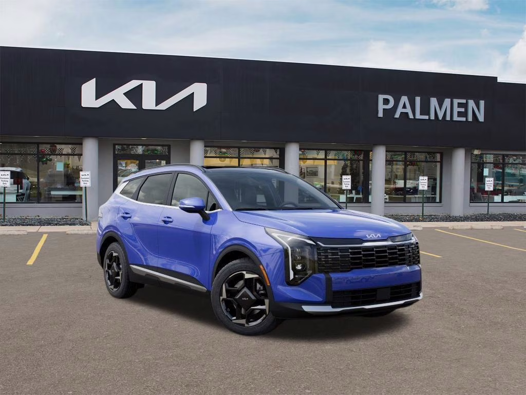 2026 Nebular Blue Kia Sportage EX AWD SUV