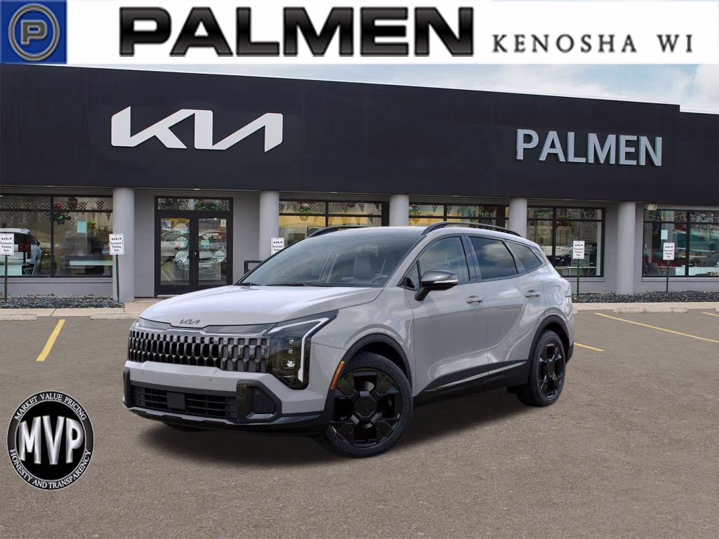 2026 Wolf Gray Kia Sportage X-Line AWD SUV