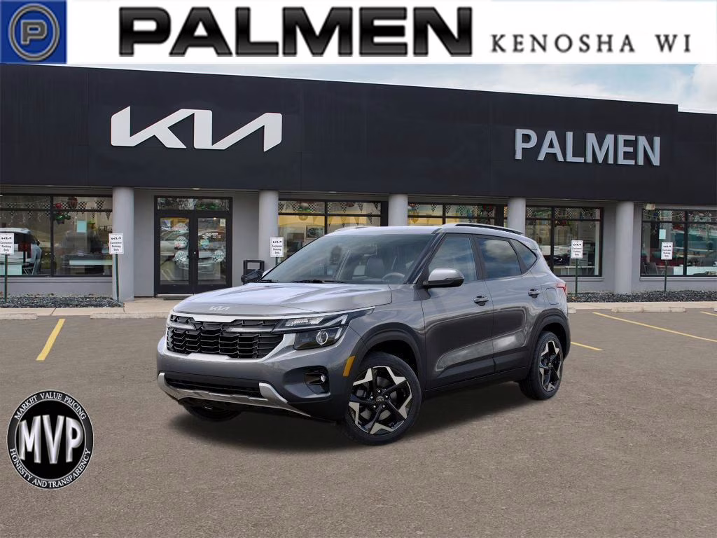 2026 Steel Gray Kia Seltos S AWD SUV