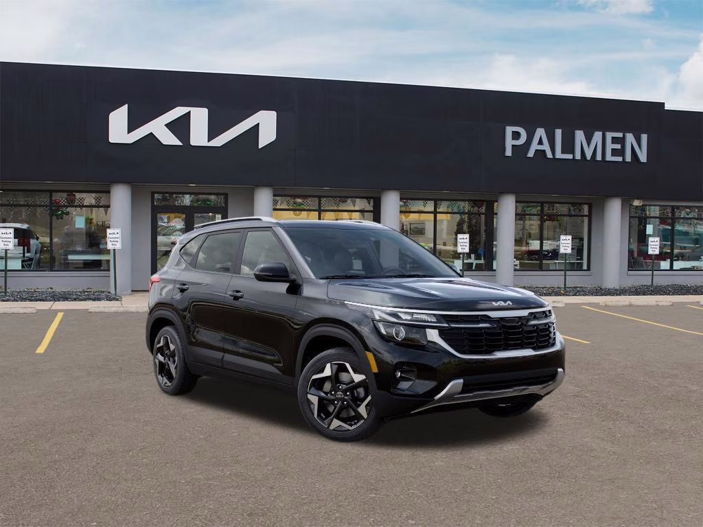 2026 Fusion Black Kia Seltos S AWD SUV