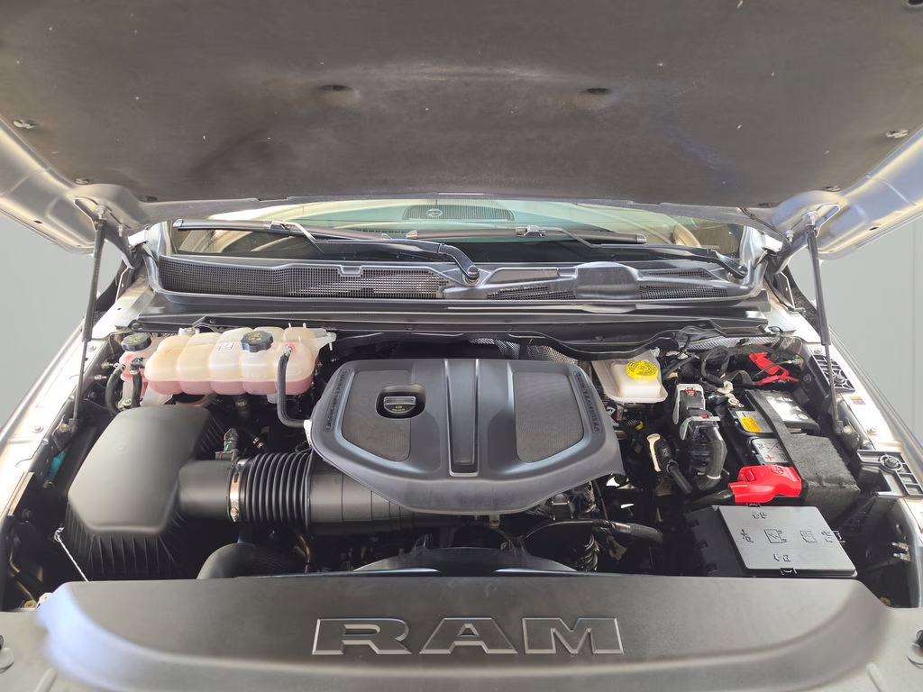 2025 Billet Silver Metallic Clearcoat Ram 1500 Laramie 4X4 Truck