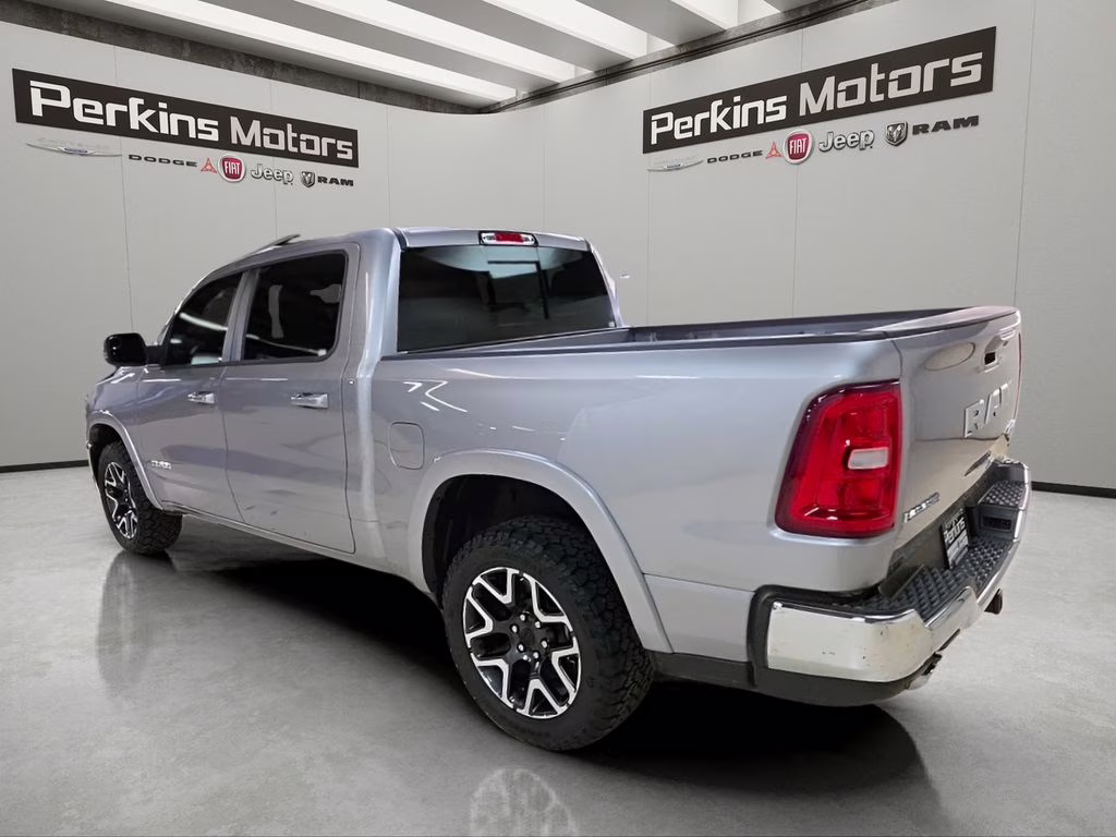 2025 Billet Silver Metallic Clearcoat Ram 1500 Laramie 4X4 Truck