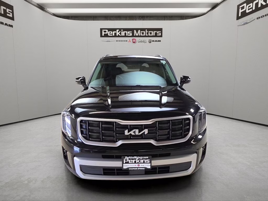 2025 Ebony Black Kia Telluride S AWD SUV