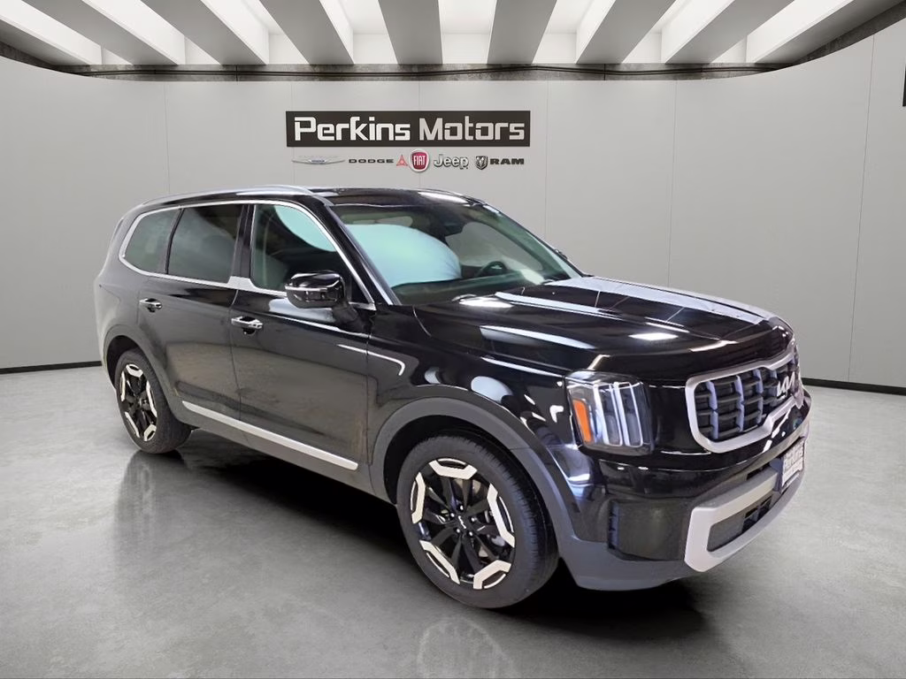 2025 Ebony Black Kia Telluride S AWD SUV