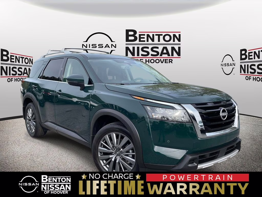 2025 Obsidian Green Pearl Nissan Pathfinder SL FWD SUV