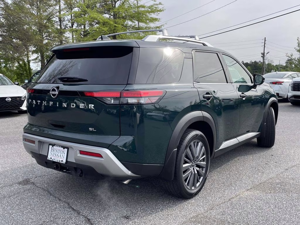 2025 Obsidian Green Pearl Nissan Pathfinder SL FWD SUV
