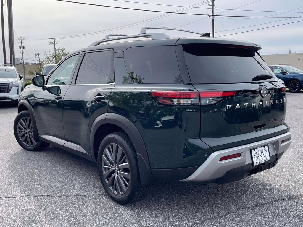 2025 Obsidian Green Pearl Nissan Pathfinder SL FWD SUV