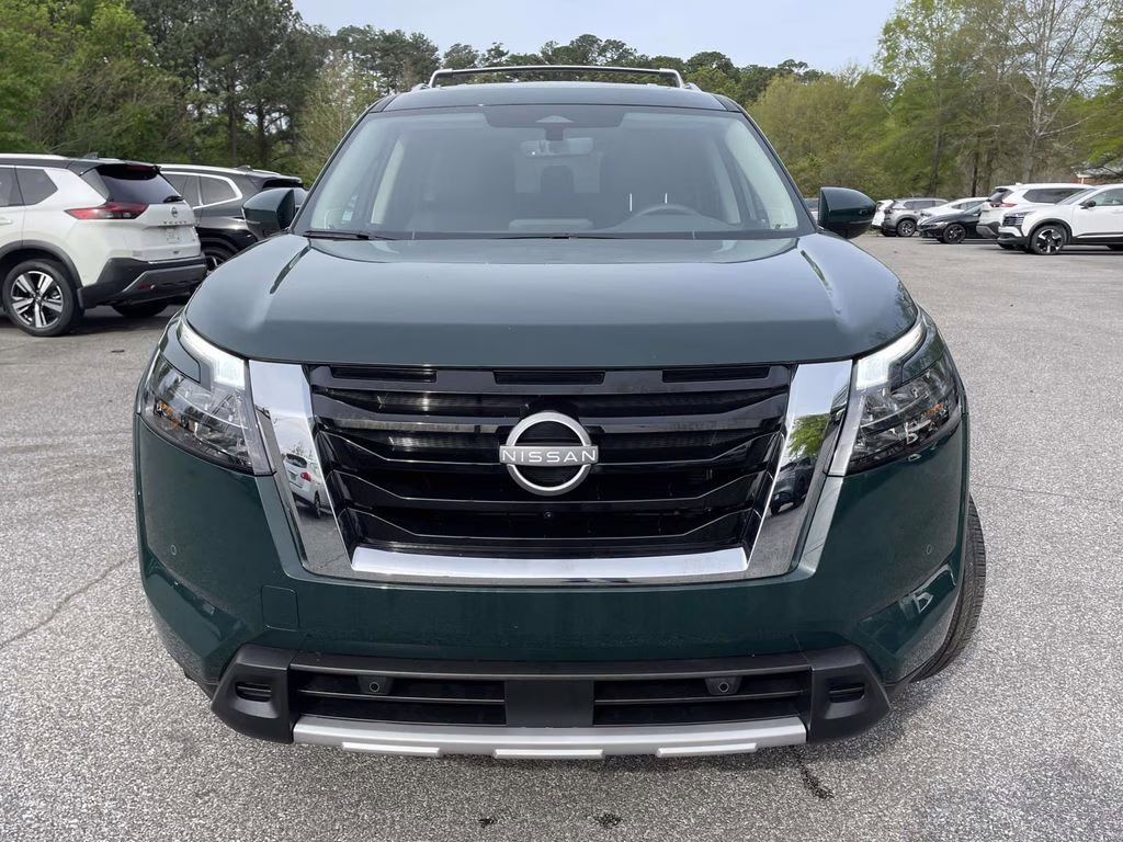 2025 Obsidian Green Pearl Nissan Pathfinder SL FWD SUV