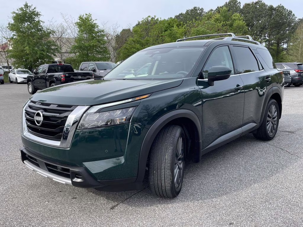 2025 Obsidian Green Pearl Nissan Pathfinder SL FWD SUV