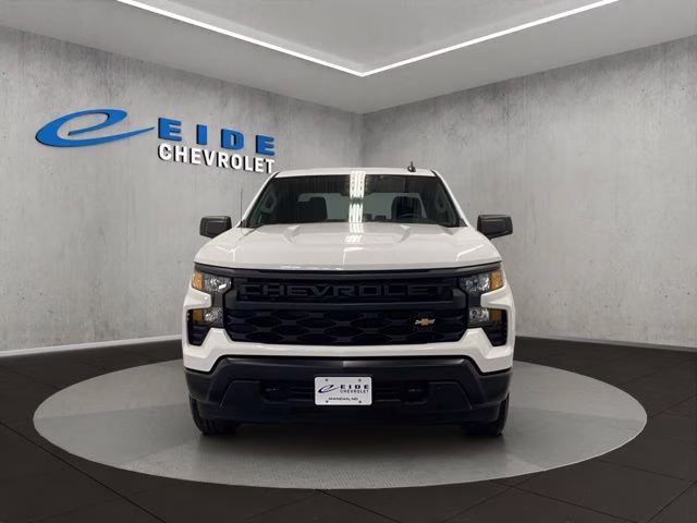 2026 Summit White Chevrolet Silverado 1500 WT 4X4 Truck