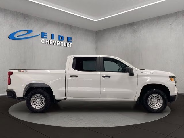 2026 Summit White Chevrolet Silverado 1500 WT 4X4 Truck