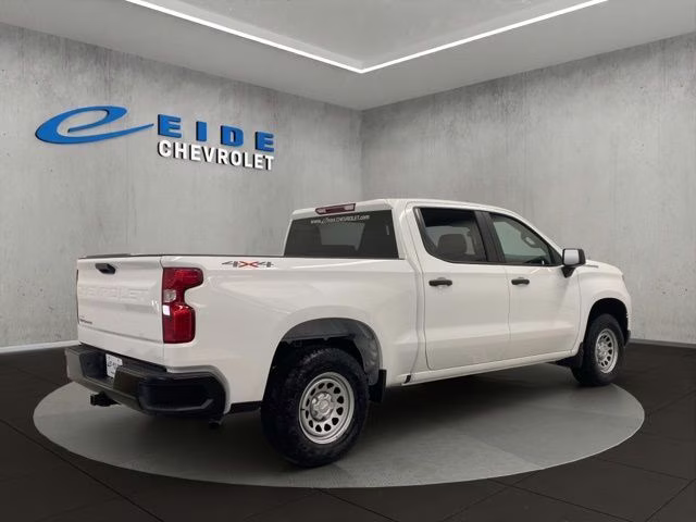 2026 Summit White Chevrolet Silverado 1500 WT 4X4 Truck