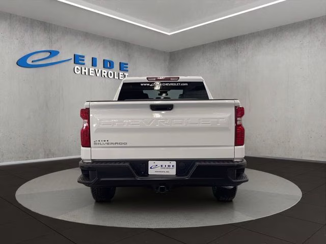 2026 Summit White Chevrolet Silverado 1500 WT 4X4 Truck