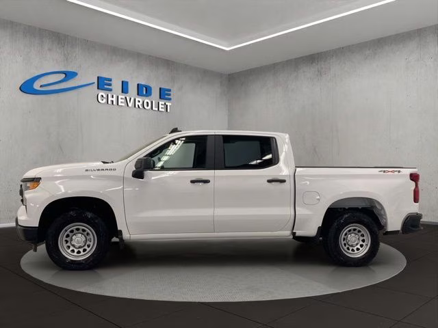 2026 Summit White Chevrolet Silverado 1500 WT 4X4 Truck