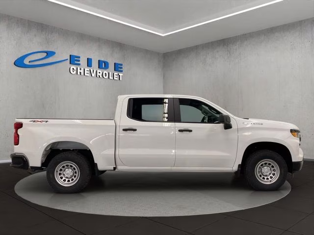 2026 Summit White Chevrolet Silverado 1500 WT 4X4 Truck