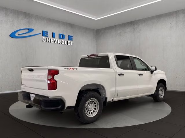 2026 Summit White Chevrolet Silverado 1500 WT 4X4 Truck