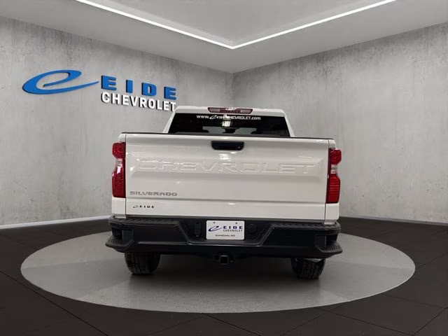2026 Summit White Chevrolet Silverado 1500 WT 4X4 Truck