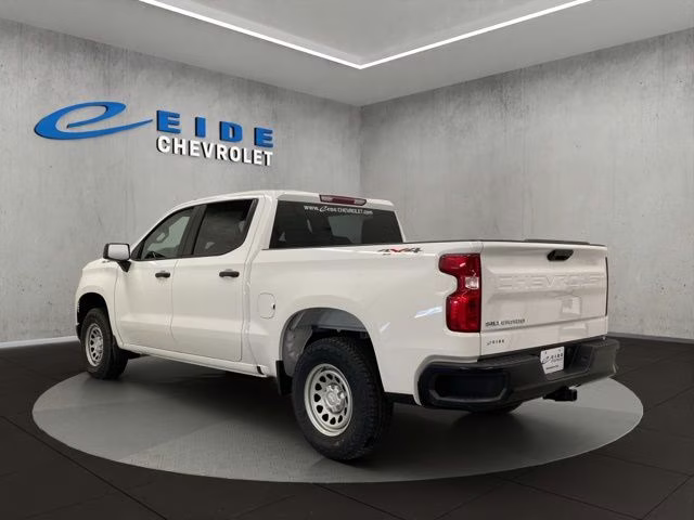 2026 Summit White Chevrolet Silverado 1500 WT 4X4 Truck