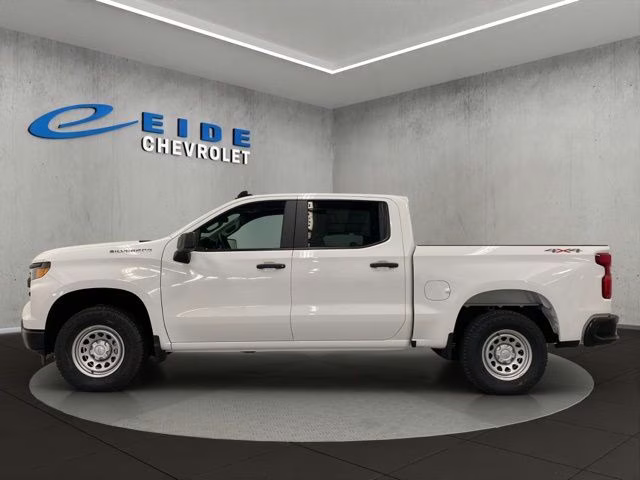 2026 Summit White Chevrolet Silverado 1500 WT 4X4 Truck