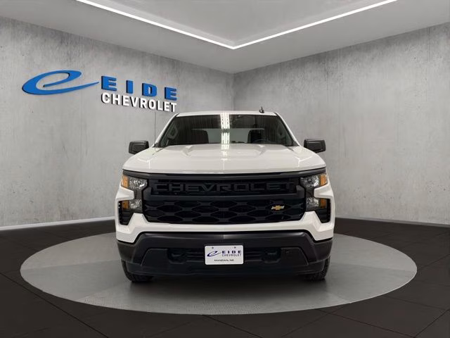 2026 Summit White Chevrolet Silverado 1500 WT 4X4 Truck