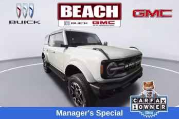 2023 Cactus Gray Ford Bronco Outer Banks 4X4 SUV