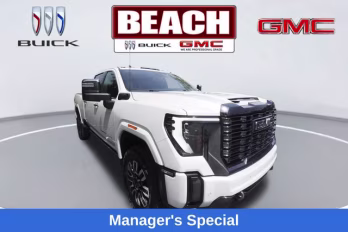 2024 White Frost Tricoat GMC Sierra 2500HD Denali Ultimate 4X4 Truck