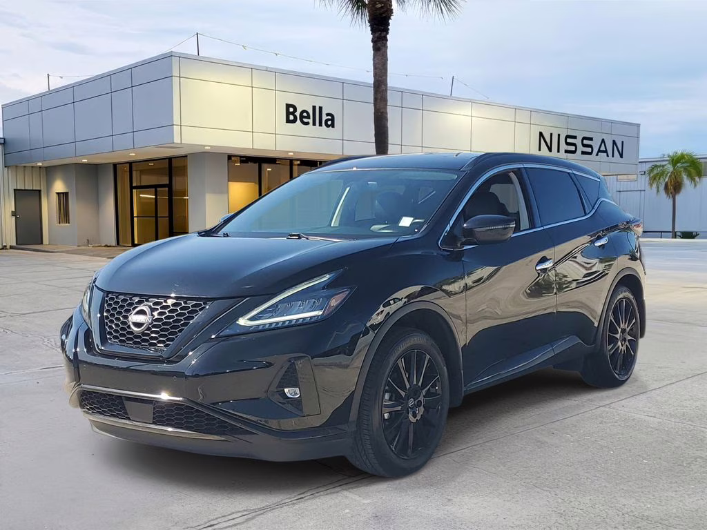 2024 Super Black Nissan Murano SV FWD SUV
