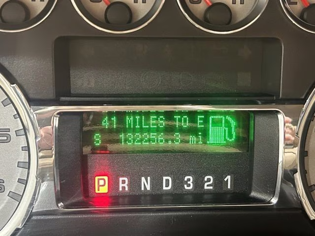 2008 Dark Blue Pearl Clearcoat Metallic Ford Super Duty F-250 SRW Lariat 4X4 Truck