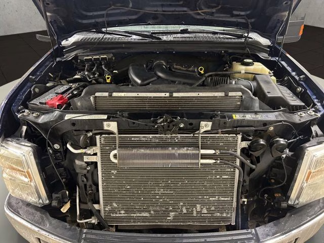 2008 Dark Blue Pearl Clearcoat Metallic Ford Super Duty F-250 SRW Lariat 4X4 Truck