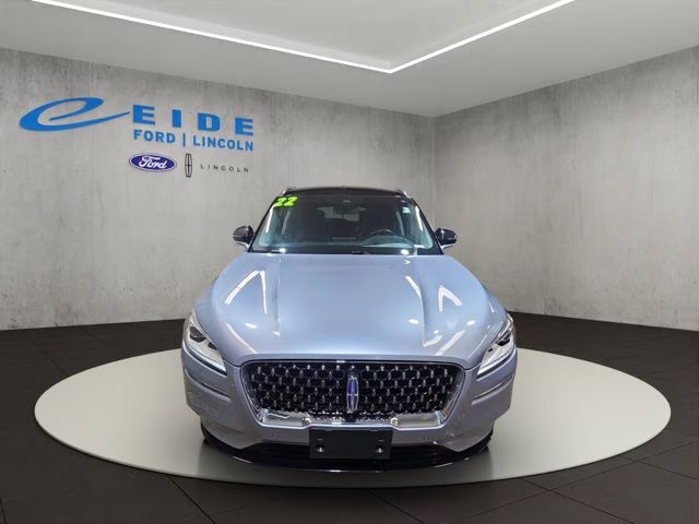 2022 Elite Blue Metallic Clearcoat Lincoln Corsair Plug-In Hybrid Grand Touring AWD SUV