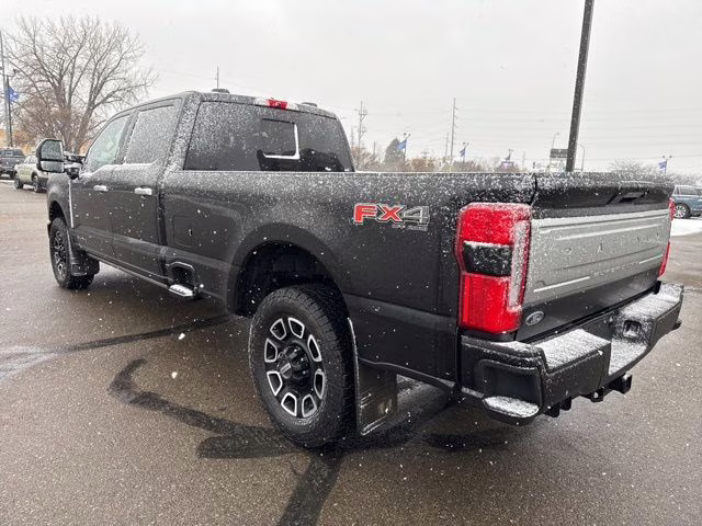 2024 Agate Black Metallic Ford Super Duty F-350 SRW Platinum 4X4 Truck