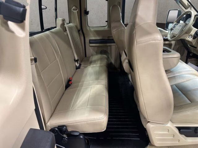 2008 Dark Blue Pearl Clearcoat Metallic Ford Super Duty F-250 SRW Lariat 4X4 Truck