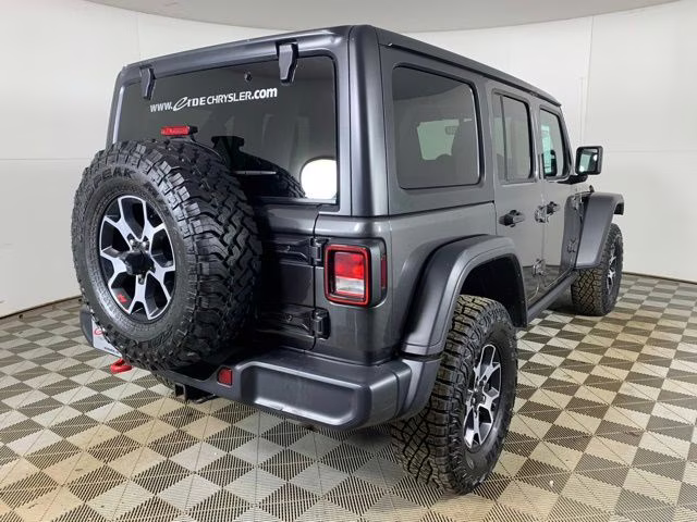 2019 Granite Crystal Metallic Clearcoat Jeep Wrangler Unlimited Rubicon 4X4 SUV