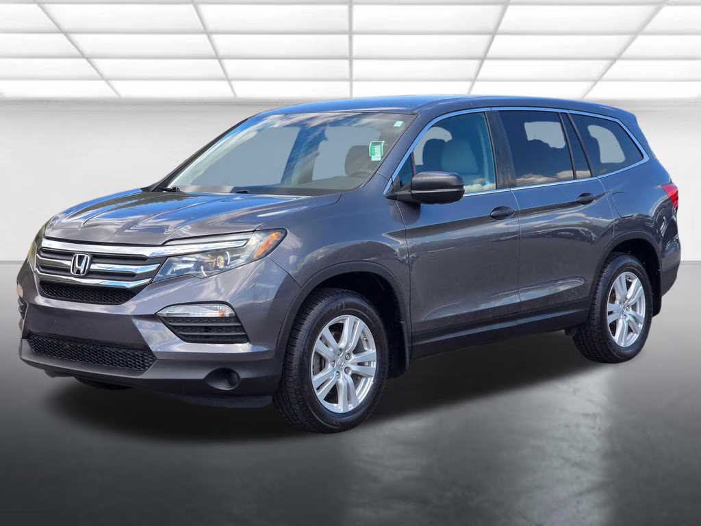 2016 Modern Steel Metallic Honda Pilot LX AWD SUV