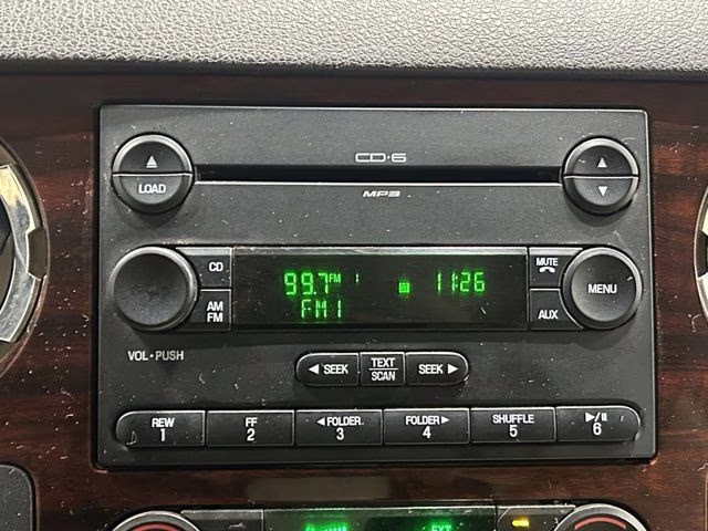 2008 Dark Blue Pearl Clearcoat Metallic Ford Super Duty F-250 SRW Lariat 4X4 Truck