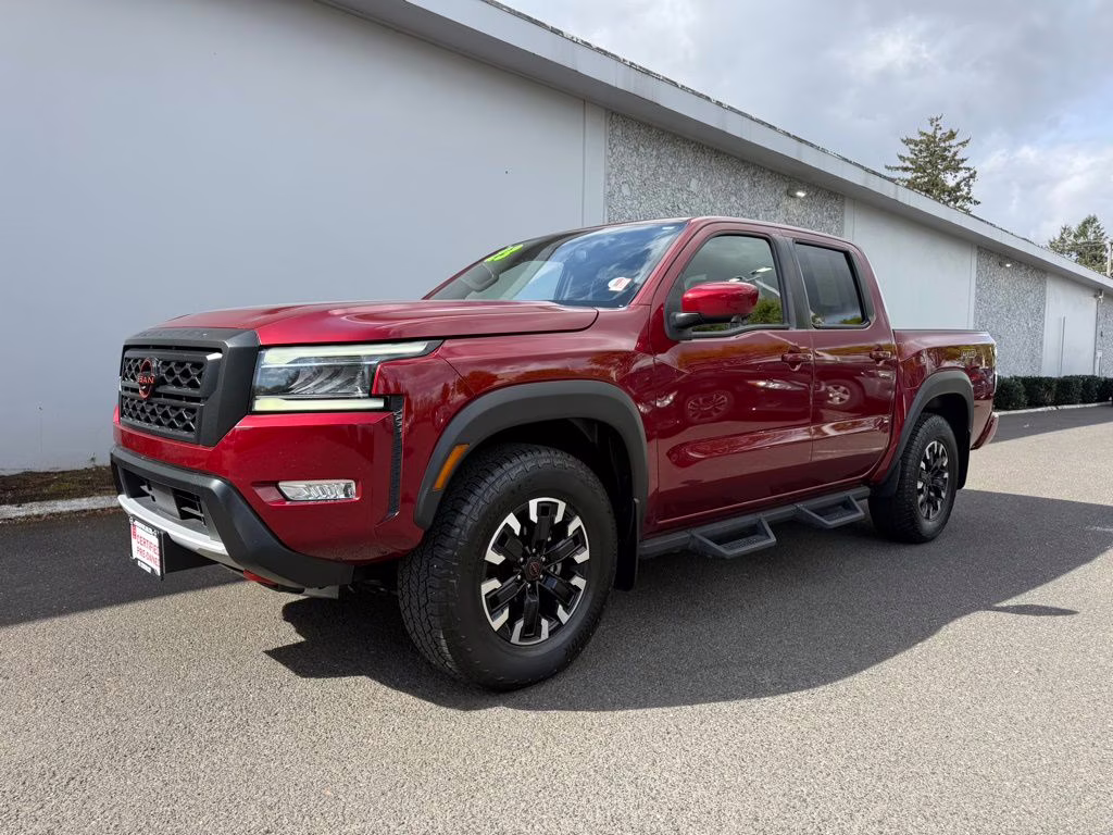 2023 Cardinal Red Metallic Tricoat Nissan Frontier PRO-4X 4X4 Truck