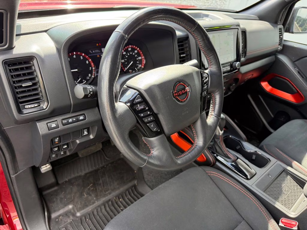 2023 Cardinal Red Metallic Tricoat Nissan Frontier PRO-4X 4X4 Truck