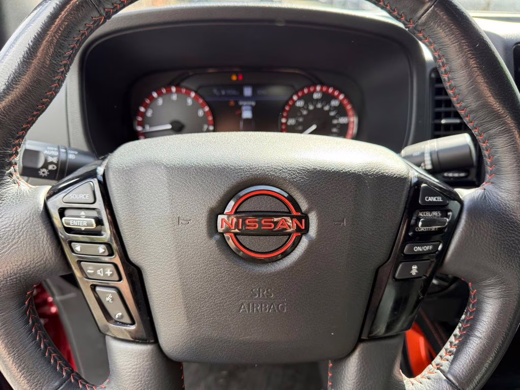 2023 Cardinal Red Metallic Tricoat Nissan Frontier PRO-4X 4X4 Truck